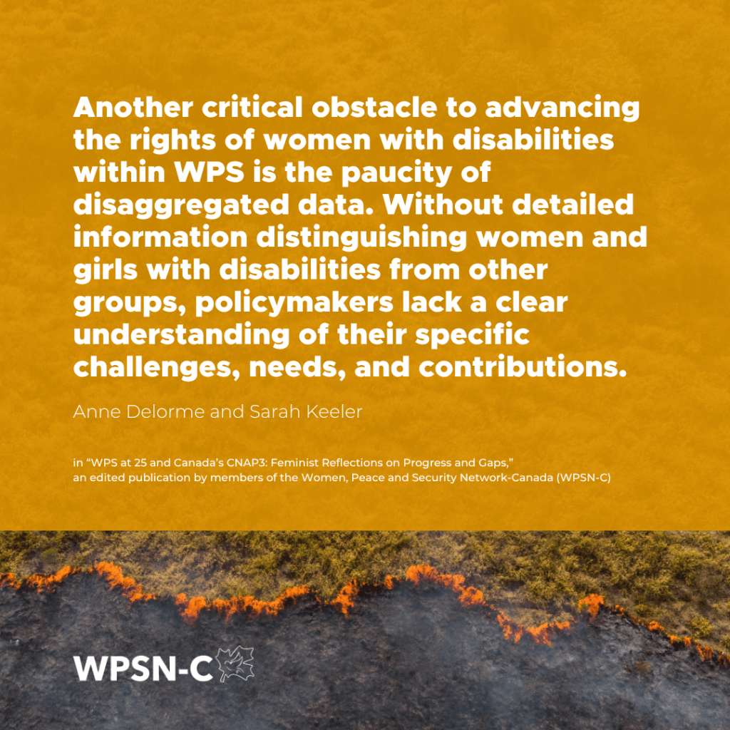 #16Days: Invisible No More: Women with Disabilities in the Women, Peace ...